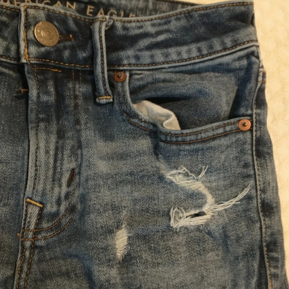 American Eagle next level airflex skinny jeans 28 - Picture 6 of 7